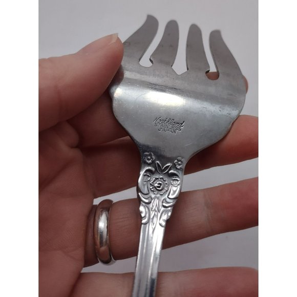 vintage Northland stainless Japan meat fork - Picture 6 of 8